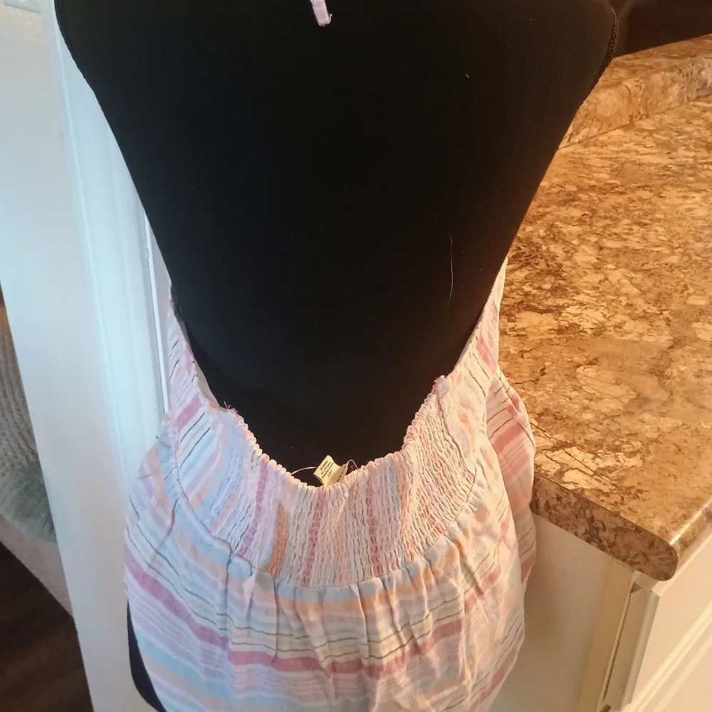 American Eagle Outfitters Pastel Striped Camisole. New With Tags - Picture 5 of 8